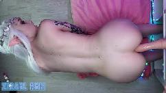 Rainha elfa cavalga cosplay adolescente anal com pau