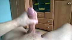 Meu novo pênis raspado masturbação