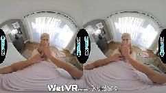 Wetvr step sis fucks masturbating step bro in virtual reality