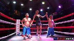 Midget boxing in thailand lead to sex with the sexy asian ring girl